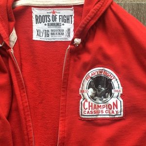 Roots of Fight Cassius Clay hoodie